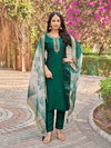 Plus Bansi By Aanchi Rangeela Silk Kurti With Bottom Dupatta Wholesale Online